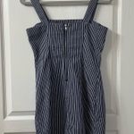 Forever 21  Striped Navy White Dress Photo 2