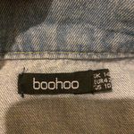 Boohoo Cropped Jean Jacket💙🖤 Photo 4