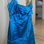 Cinderella Divine One Shoulder Blue Mini Dress Photo 0
