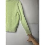 Banana Republic Women’s Mock Neck Knit Sweater Light Green Size Medium Photo 3