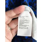 Tommy Bahama  Dress Womens Size XS Blue Black Leopard Print Sleeveless Zip Up Photo 7