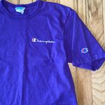 Champion  purple short sleeve cropped tee Photo 1