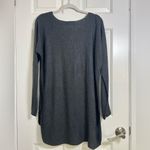Joan Vass Joan‎ Vass Charcoal long sweater Size Small Photo 2