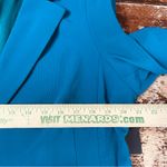 Boston Proper  Beyond Travel Classic Boyfriend Blazer in‎ Teal Women's 18 Photo 3