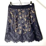 For Love & Lemons Sonya black lace Mini Skirt S Photo 4