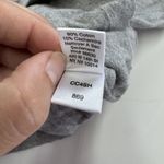 Lilla P Sweater Womens XS Gray Cotton Cashmere Shawl Collar Pullover Long Sleeve Photo 5