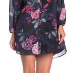 Yumi Kim  Astoria Mock Neck Dress in Rialto Floral Button Up Chic‎ Size XS Photo 0