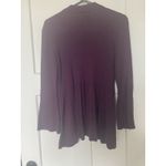 Apt. 9 ‎ Women's cardigan Medium plumeria ribbed cuffed bell sleeves long sleeve Photo 5