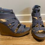 Ross Wedge Aqua Heels Photo 0