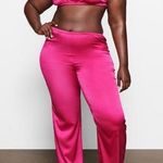 SKIMS NWT  Satin Feel Straight Leg Pants Elastic Waistline Size 4X Photo 0