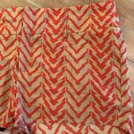 THML  Shorts Chevron Design Red & Tan ~Size Medium ~ 32” Waist Photo 1