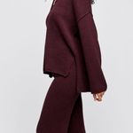 Free People Plum Hailee Sweater Set Photo 1