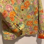 Coldwater Creek Woman’s  Floral Blazer Jacket Petite Size Medium Photo 9