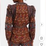 Sea New York Multicolor Paisley Jumpsuit Red Size 8 Photo 3