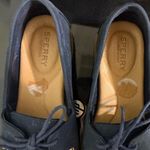 Sperry Navy Blue Suede Top Sider Boat Shoes Loafers Size 6 Photo 3