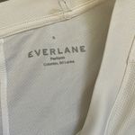 Everlane The Perform Tee White Athleisure Moisture Wicking Oversized Shirt small Photo 2