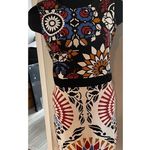 Desigual  Geometric Pattern Sheath Fitted Dress Black White Sleeveless Sm Photo 0