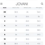 Jovani  39143 Print / Blue Formal Gown NWT Size 4 • Ruffled, Pleated, Statement Photo 4