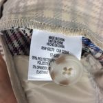 Anthropologie  Malcolm Plaid Tapered Trousers Size 10 High Rise Preppy Minimalist Photo 5