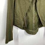 Larok Luxe Army Green Corporal Chic Cropped Jacket Women's Size Small S Photo 2