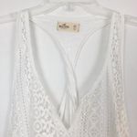 Hollister  Babydoll Crochet Top Womens XS Beach Bohemian Nautical Coastal Cowgirl Photo 2