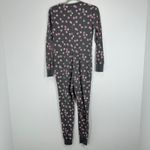 Jane and Bleeker XS Gray Peppermint Candy Print One Piece Pajama‎ Jumpsuit Photo 1