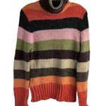 Anthropologie  Laurie B. Stripe Women's Mohair Wool Blend Striped Sweater Size M Photo 0