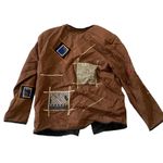 Vintage Allure Light Jacket Brown Photo 7