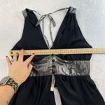 Guess  M Silk Babydoll Top Sheer Whimsigoth Whimsy Fairy Coquette Baddie Sexy Photo 12