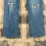 Pistola  High Rise Distressed‎ Raw Hem Straight Jeans Women’s 28 Blue Casual Photo 2