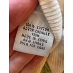 Jamie Kreitman Tank Top Women Small White Jeweled Velour Rabbit Retro Athleisure Photo 8