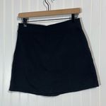 Lacoste Women’s Black Cotton Drawstring Skirt Size 36 US 4 Logo Pocket Casual Photo 1