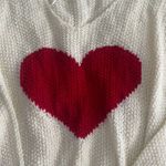 Crochet heart sweater White Size M Photo 2