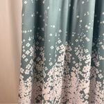 NWOT Noracora Womens Large Floral Short Sleeves Split Neck Midi A Photo 3