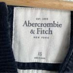 Abercrombie & Fitch  Small Sweater Blue/White Striped Button Up Size XS Photo 4