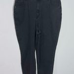 American Eagle New  Curvy Mom Jean High Rise‎ Washed Black 2293 Size 24 Long Photo 0