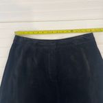 Lord & Taylor Women’s Suede Leather Black Skirt Size 14P Photo 6