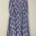 Lush Clothing Lush Geometric Print Sleeveless V Neck Wrap Dress Women's XS Photo 0