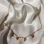 Boutique Custom Gold Year Necklace  Photo 0