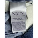 NYDJ  Marilyn Crop Cuffed Stretch Blue Jeans Size‎ 8 Southwest Pockets Slimming Photo 9