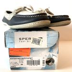 Sperry  Top-Sider Montauk Navy, Silver & White Boat Shoes Photo 6