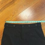 Maeve Anthropologie  Black  Linen Shorts size 14 Photo 3
