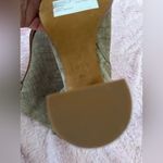 Joie  Women’s Faux Snakeskin Suede Chunky Heeled Almond Toe Ankle Luxury Boots 6M Photo 6