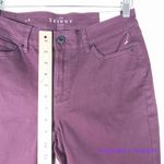 White House | Black Market New! burgundy the skinny ankle pants women size 4 Photo 3