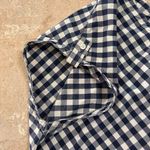 Woolrich  Navy/White Gingham Top Size L Photo 3