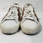 Madewell Sidewalk Low-Top Sneakers in Leather and Calf Hair: Size 6.5 Photo 4