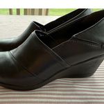 Dansko Rosaline Women's Black Wedge Clog Shoes Size 39 8.5 Casual Photo 3
