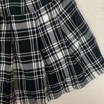 Royal Bones  women's small pleated mini skirt black white plaid tripp NYC punk gr Photo 8