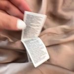 H&M Nude Long Sleeve Tie Neck Chiffon Textured Mini Airy Dress Size Small Photo 9