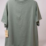 Ideology  Metallic Green Short Sleeve Tee Photo 1